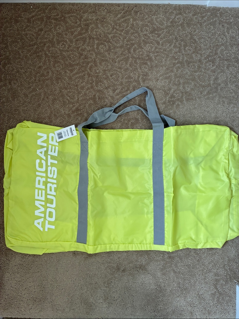 American Tourister Nylon Foldable Large Duffel Tote Bag -